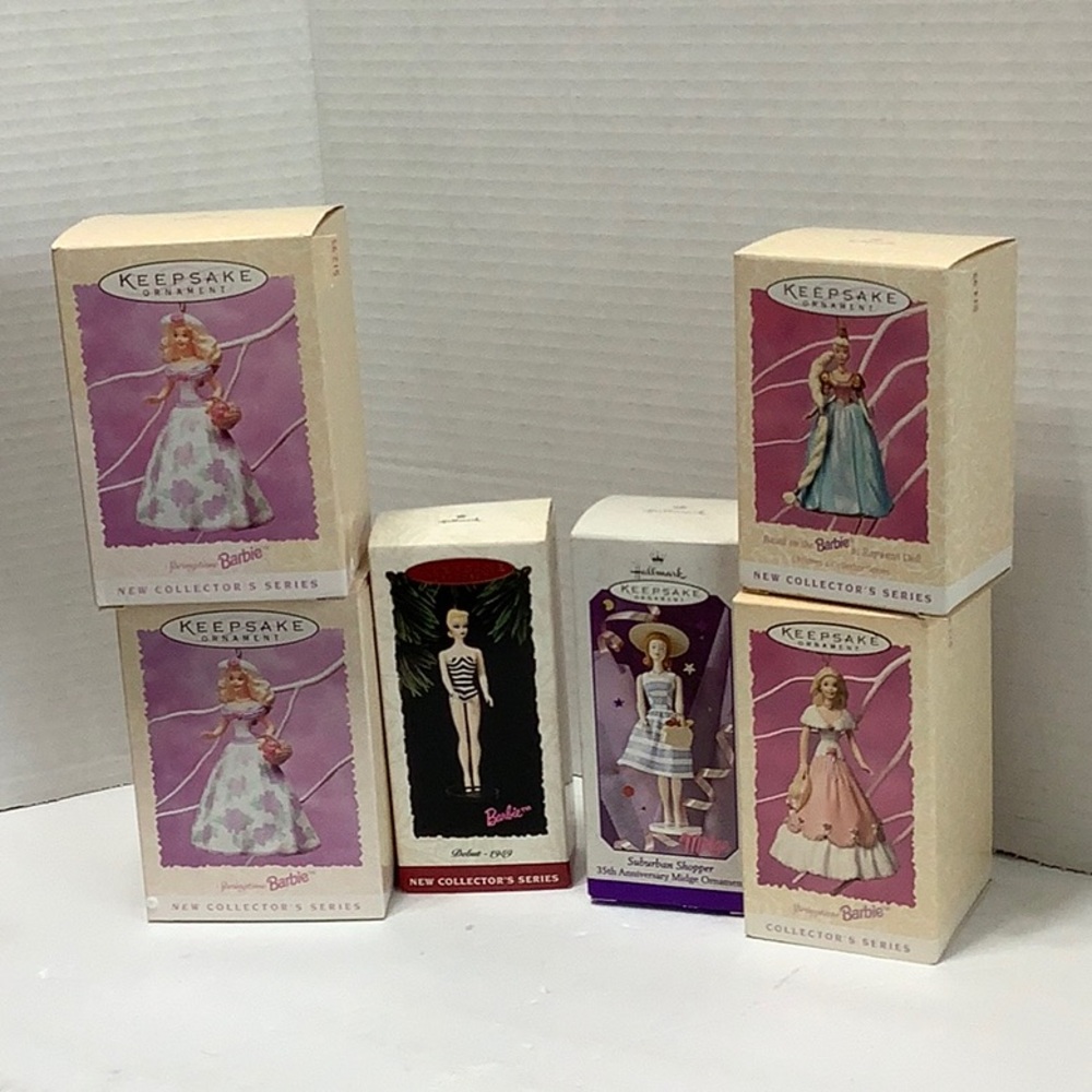 Barbie doll ornaments